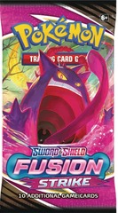 Pokemon SWSH8 Fusion Strike Booster Pack -- Gengar Vmax Pack Art